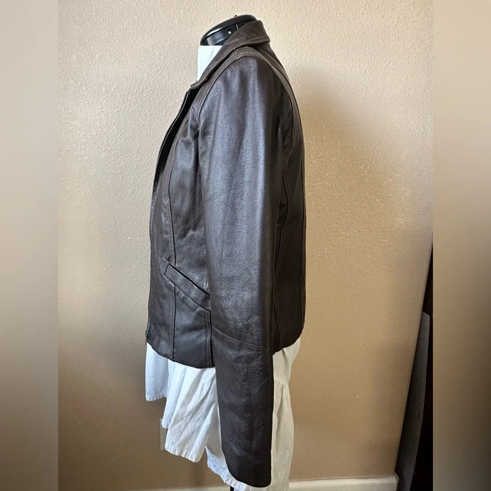 Leather coat Studio Y - Picture 3 of 6